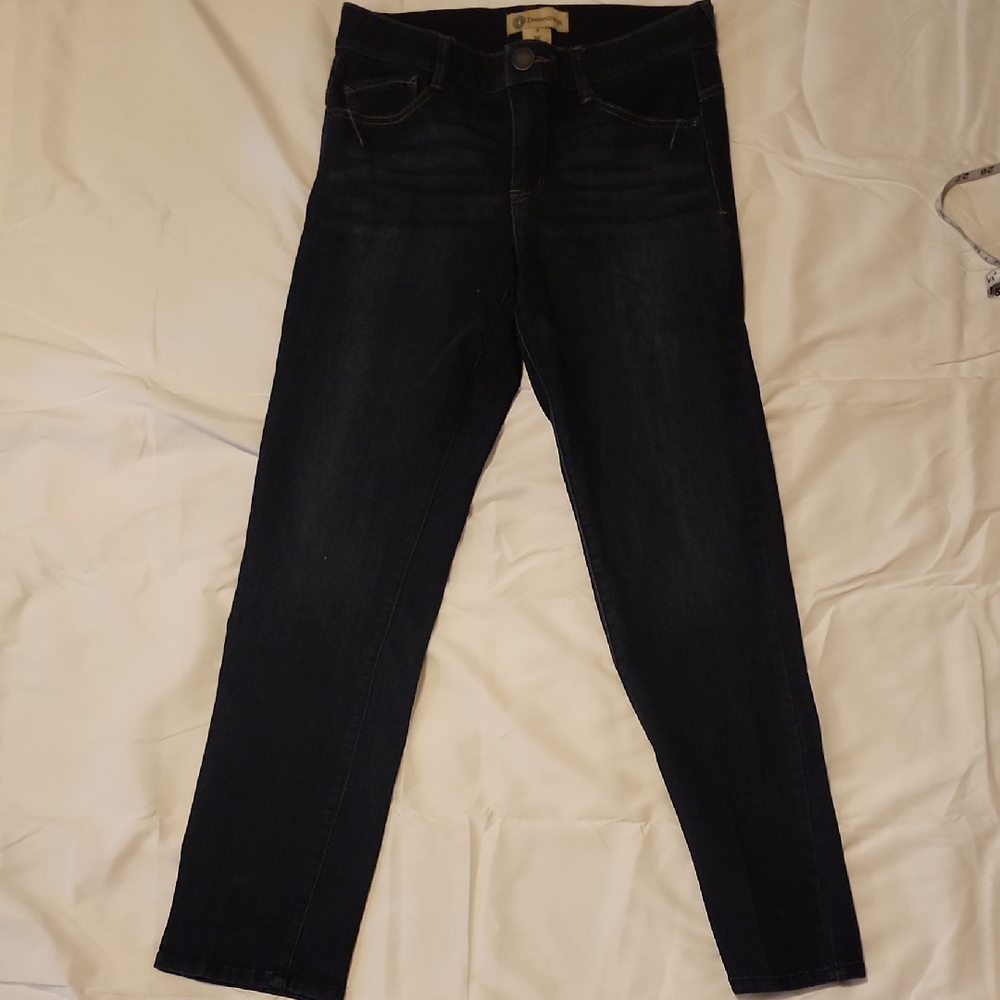 Democracy Women's Dark Blue Straight Leg Jeans